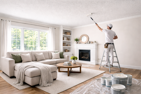 Frequently Asked Questions About Painting Textured Ceilings and Popcorn Finishes