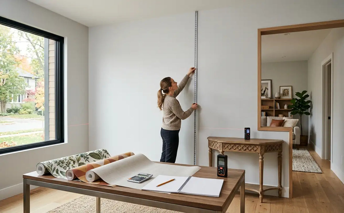 How Much Wallpaper Do I Need? A Guide to Measuring Before You Buy
