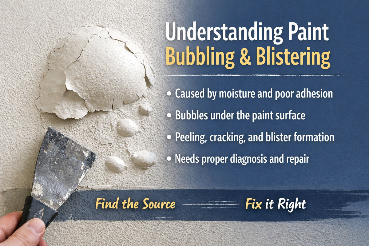 Why Wall Paint Bubbles And Peels: Fix It Fast!
