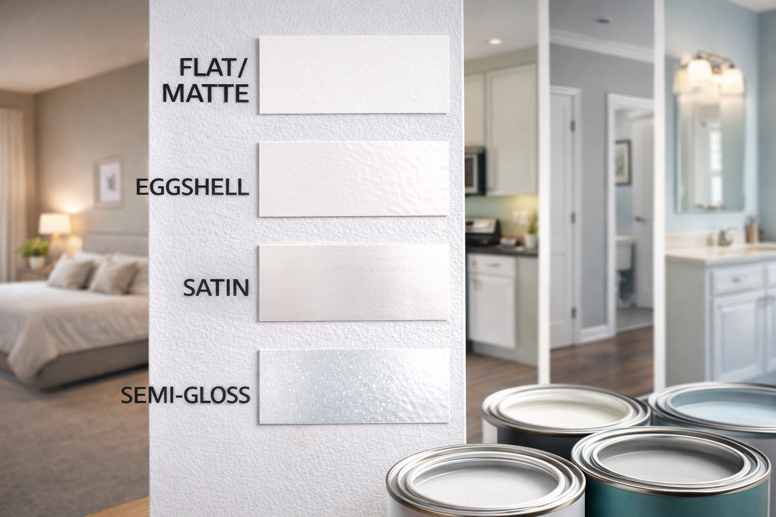 How Do You Choose the Right Paint Finish for Each Room?