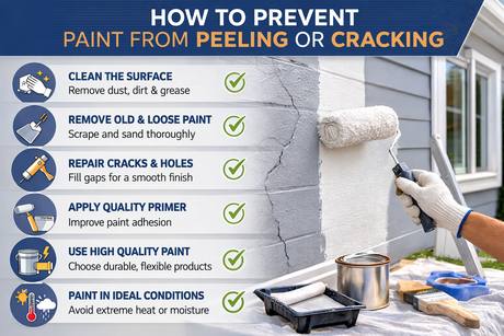 How Do You Prevent Paint From Peeling or Cracking?