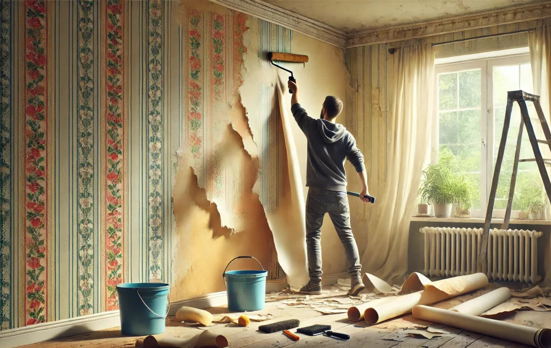 How to Remove Wallpaper Safely Before Repainting