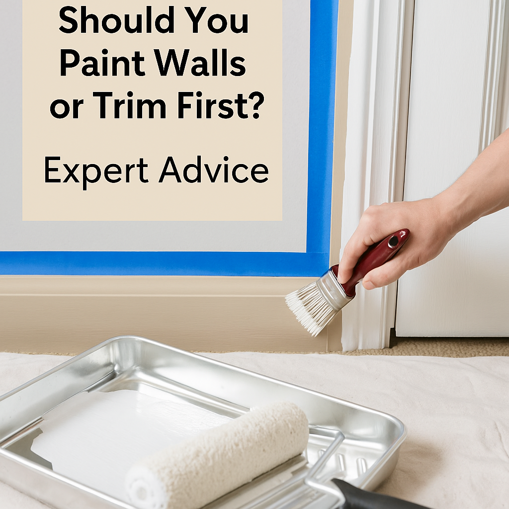 Should You Paint Walls or Trim First? Expert Advice