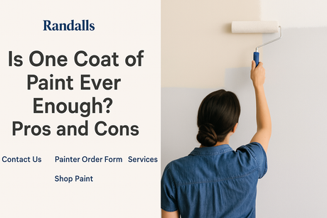 Is One Coat of Paint Ever Enough? Pros and Cons