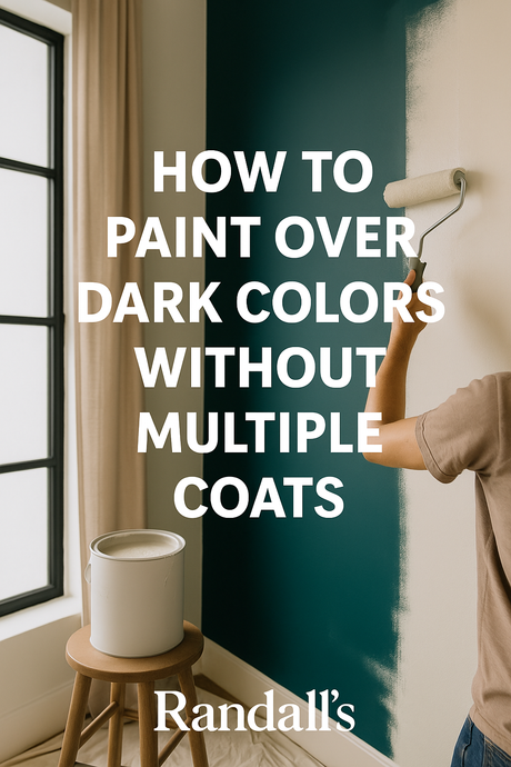 How to Paint Over Dark Colors Without Multiple Coats?