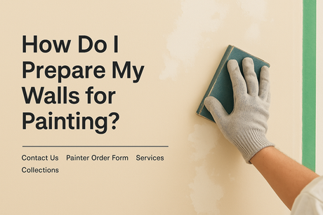 How Do I Prepare My Walls for Painting?