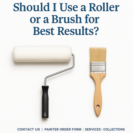 Should I Use a Roller or a Brush for Best Results?