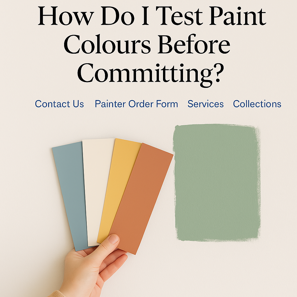 How Do I Test Paint Colours Before Committing?