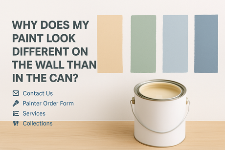 Why Does My Paint Look Different on the Wall Than in the Can?
