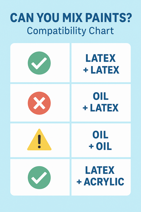 Can You Mix Different Paint Brands or Finishes Together?