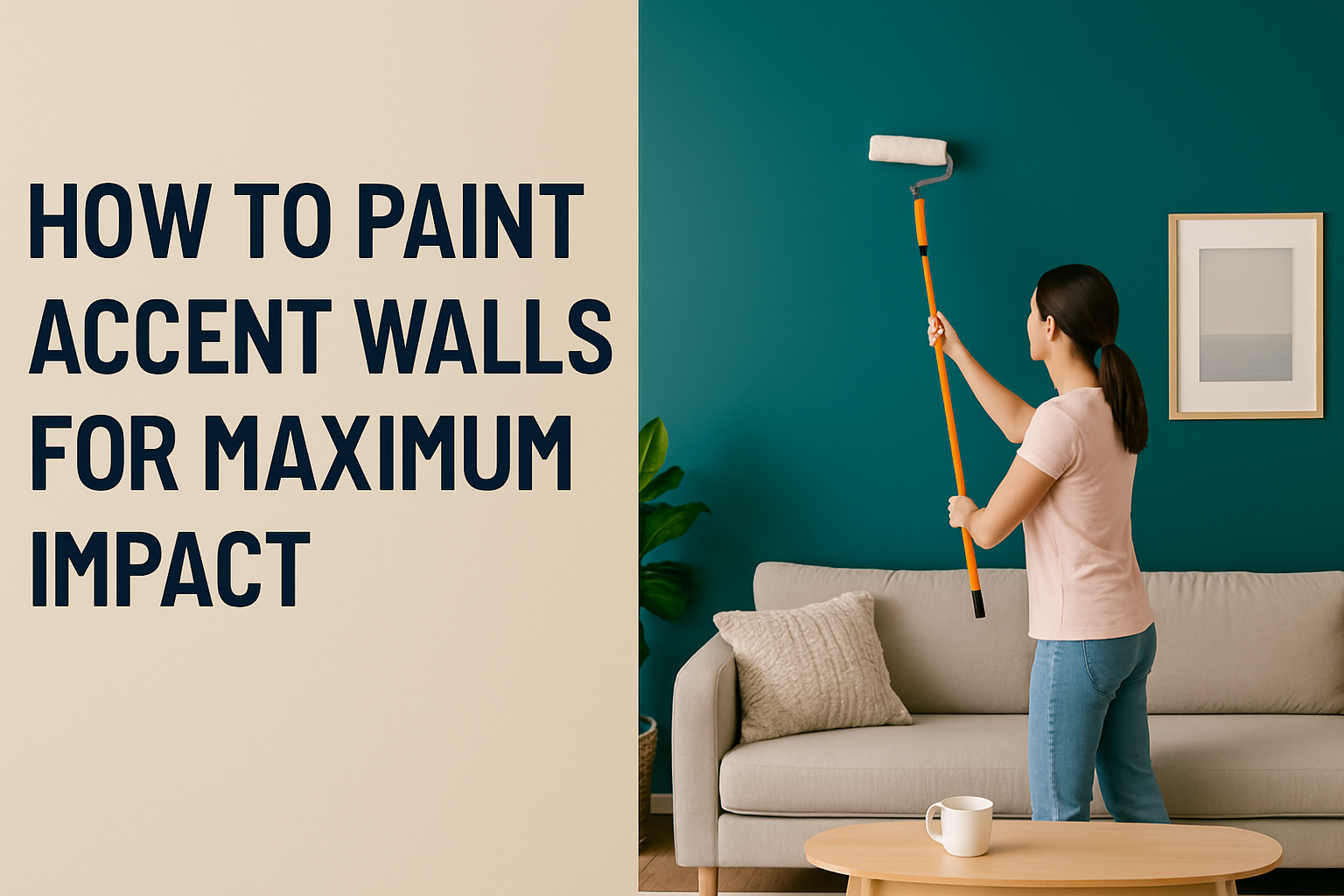 How to Paint Accent Walls for Maximum Impact