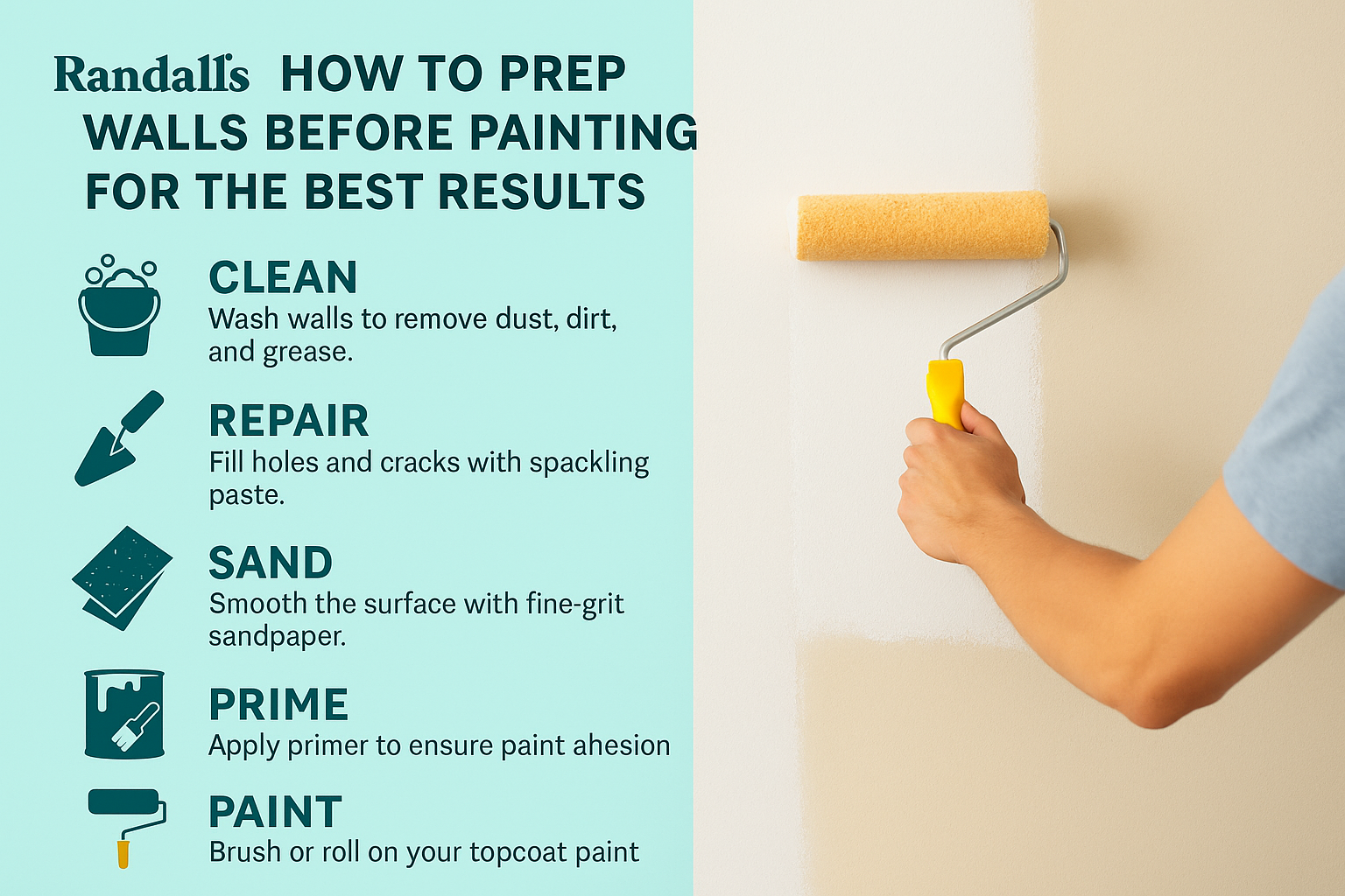 How to Prep Walls Before Painting for the Best Results