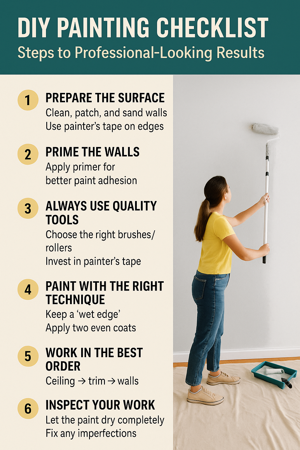 How to Achieve Professional-Looking Results When Painting Yourself