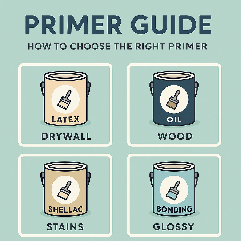Color Code For Primer How to Choose the Right Primer for Your Painting Project – Randall's