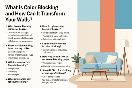 What Is Color Blocking and How Can It Transform Your Walls?