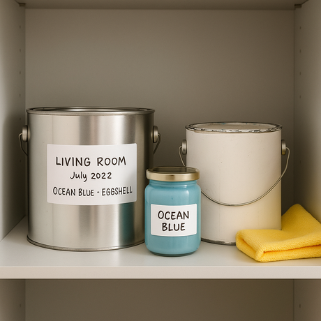 The Best Way to Store Leftover Paint for Future Touch-Ups