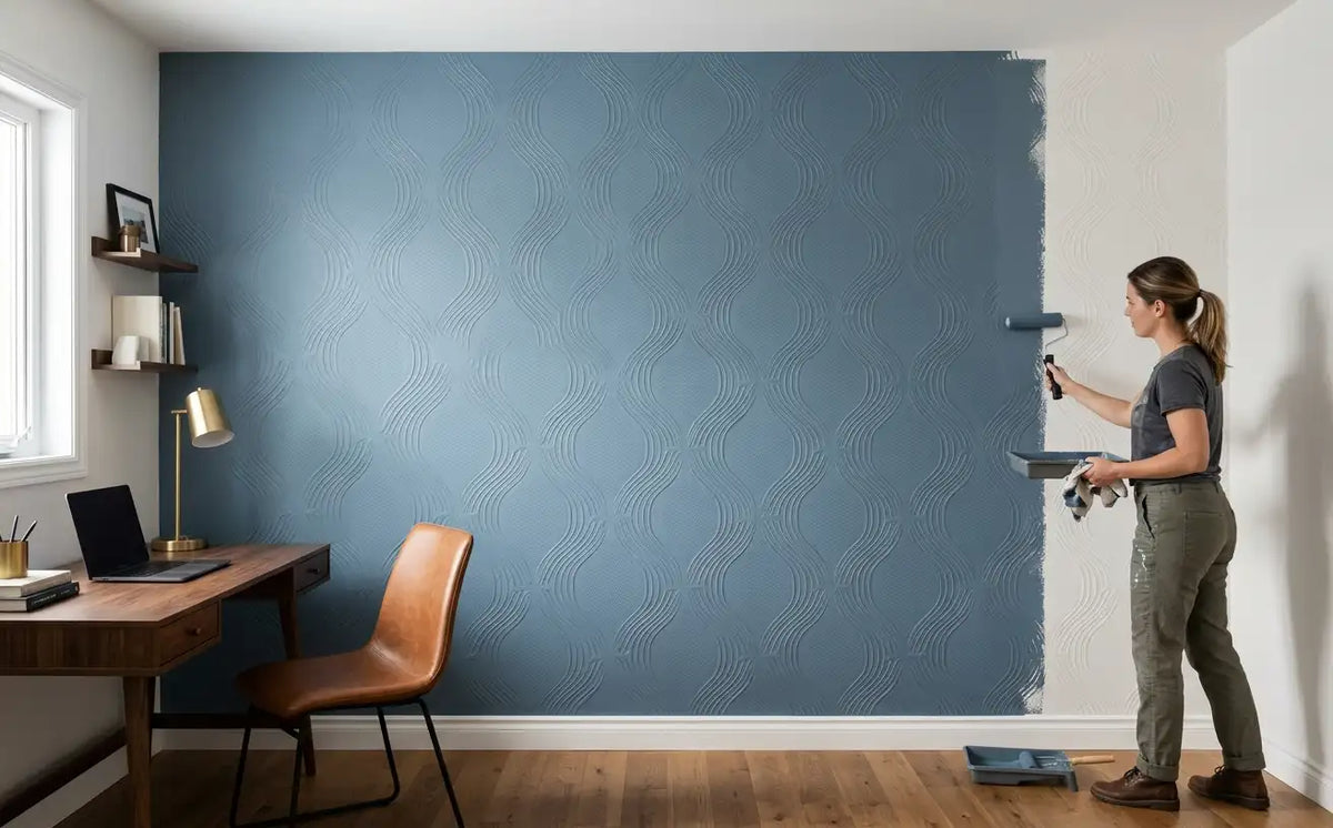 What Is Paintable Wallpaper, and Why Would You Choose It?