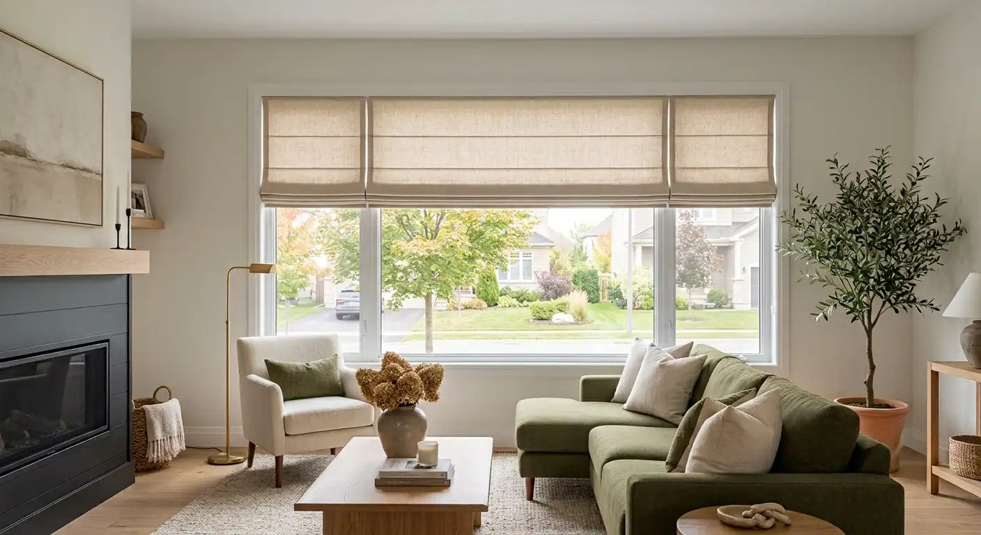 Are Roman Shades Right for Your Ottawa Home?