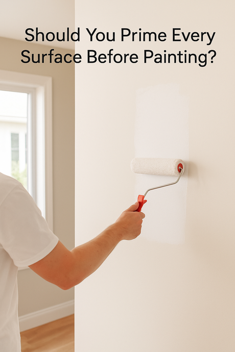 Should You Prime Every Surface Before Painting?