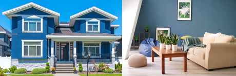 What Is the Difference Between Interior and Exterior Paint?