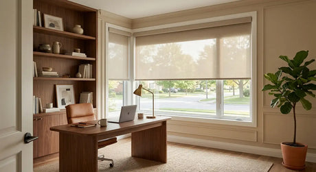 What Are the Best Window Treatments for a Home Office?