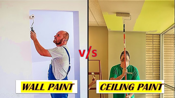 Is Ceiling Paint Different from Wall Paint? Expert Answers