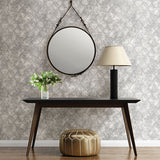 Mercury Glass Silver Distressed Metallic - Distressed Wallpaper