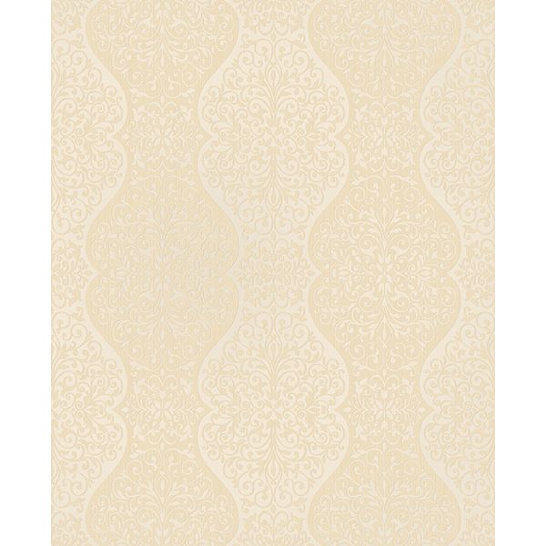 Cadence Gold Scroll - Scroll Wallpaper