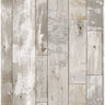 Deena Grey Distressed Wood Wallpaper - Distressed Wallpaper