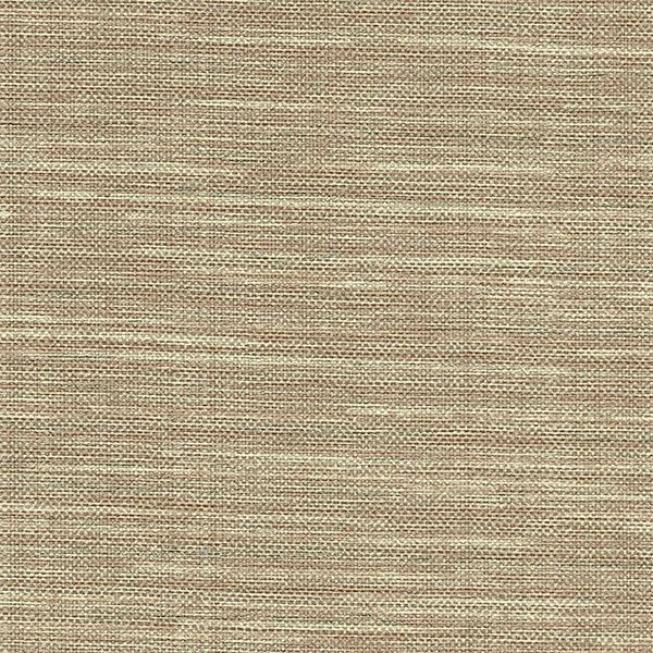 Bay Ridge Chestnut Faux Grasscloth Wallpaper - Weaves Wallpaper