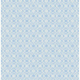 Napa Blue Geometric Wallpaper - Weaves Wallpaper