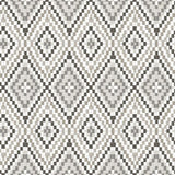 Ganado Dark Brown Geometric Ikat Wallpaper - Geometric Wallpaper