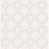 Matrix Light Grey Geometric - Geometric Wallpaper
