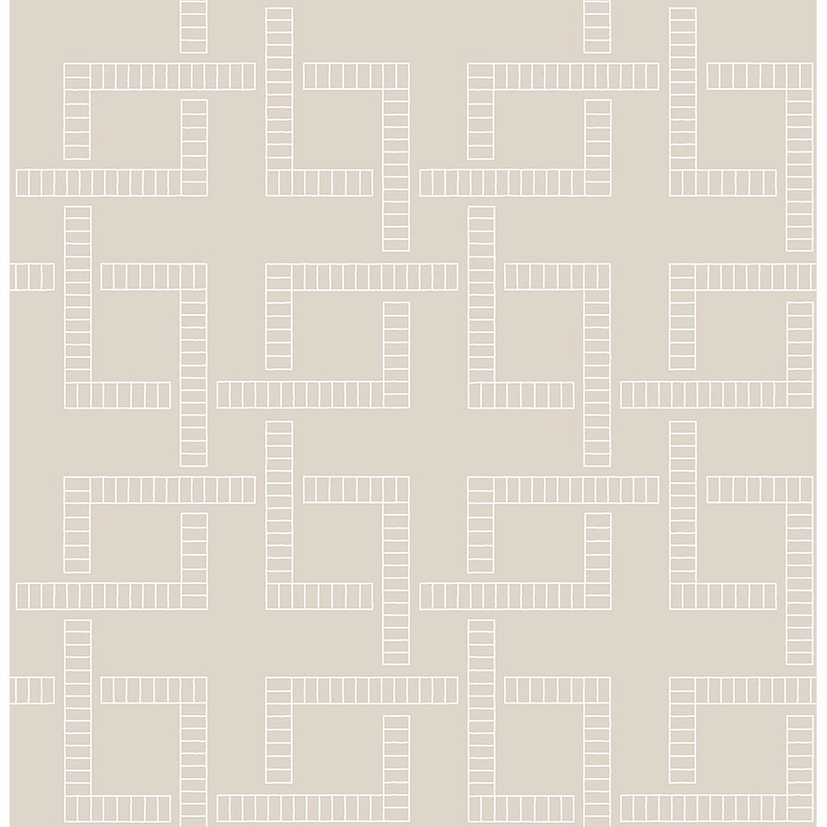 Theory Beige Geometric - Geometric Wallpaper