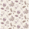 Georgette Burgundy Jacobean - Jacobean Wallpaper