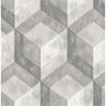 Rustic Wood Tile Ash Geometric - Geometric Wallpaper