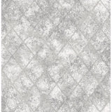 Mercury Glass Silver Distressed Metallic - Distressed Wallpaper