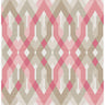 Harbour Pink Geometric - Geometric Wallpaper