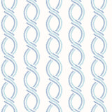 Helix Blue Stripe - Stripes Wallpaper
