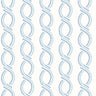 Helix Blue Stripe - Stripes Wallpaper