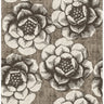 Fanciful Brown Floral Wallpaper - Floral Wallpaper