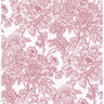 Birds of Paradise Breeze Red Floral Wallpaper - Floral Wallpaper