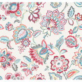 Corona Red Jacobean Wallpaper - Jacobean Wallpaper