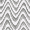 Bargello Grey Faux Grasscloth Wave Wallpaper - Grasscloth Wallpaper