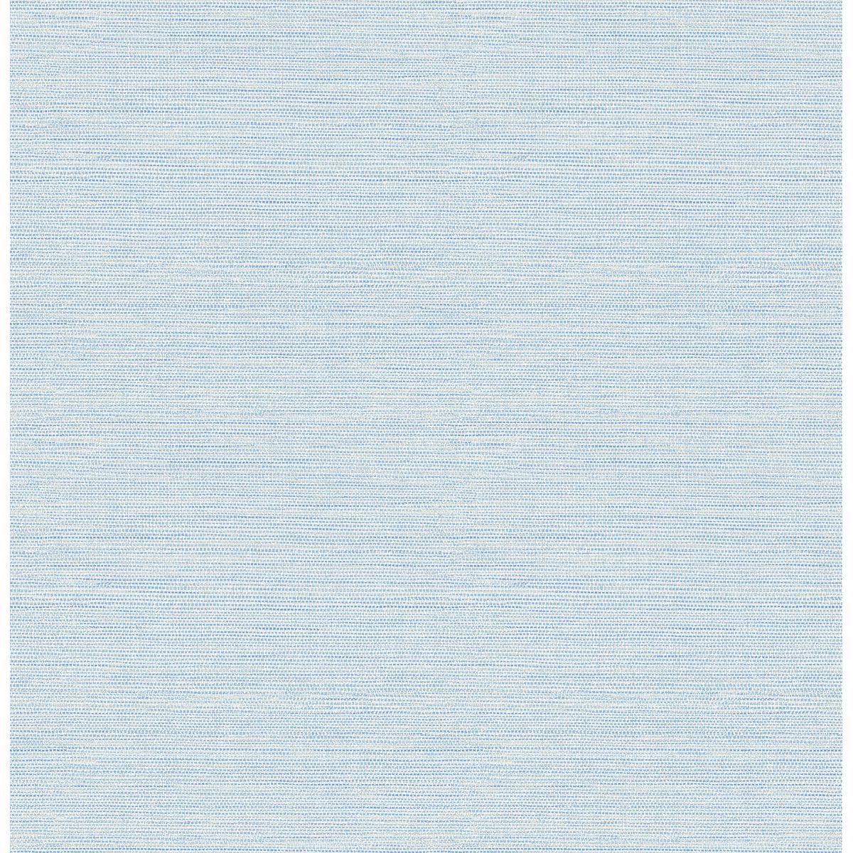 Agave Bliss Sky Blue Faux Grasscloth Wallpaper - Grasscloth Wallpaper