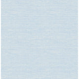 Agave Bliss Sky Blue Faux Grasscloth Wallpaper - Grasscloth Wallpaper