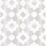 Babylon Metallic Abstract Floral Wallpaper - Stripes Wallpaper