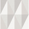 Aspect Grey Geometric Faux Grasscloth Wallpaper - Grasscloth Wallpaper