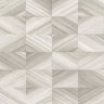 Stratum Taupe Geometric Wood Wallpaper - Geometric Wallpaper