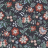Athena Multicolor Floral Wallpaper - Jacobean Wallpaper